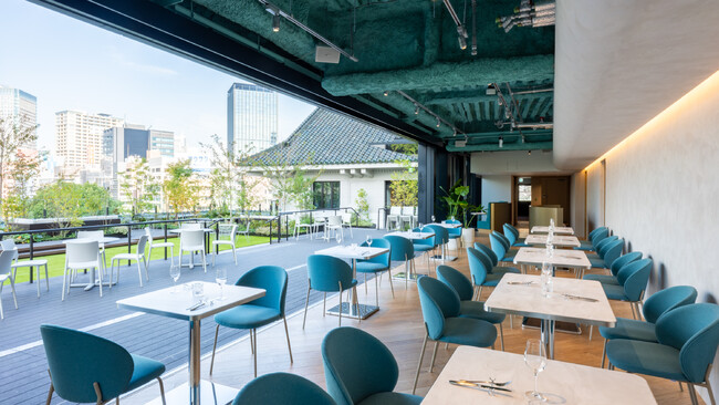 窓を全開にした時の空間 窓を全開にした時の空間