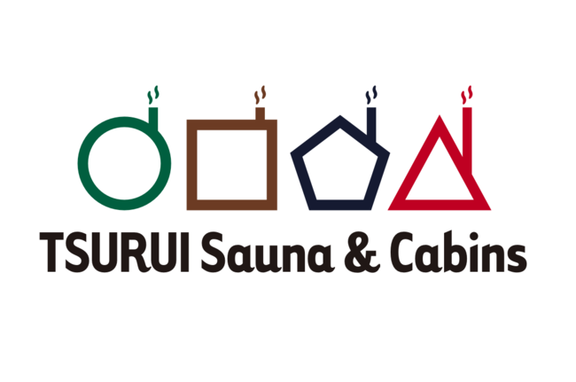 TSURUI Sauna & Cabins ロゴ