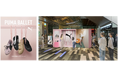 トレンドの「スニーカリーナ」スタイルにスポットライトを当てた持ち帰り可能なリボン広告キャンペーン「PUMA BALLET」を9月18日(金)より渋谷スクランブルスクエアで開催