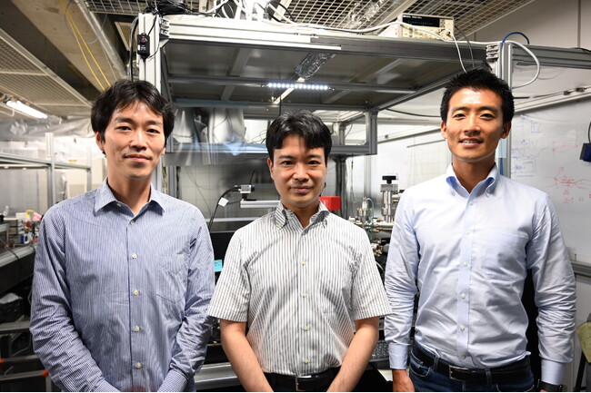 NanoQT共同創業者：碁盤晃久CTO、青木隆朗CSO、廣瀬雅CEO