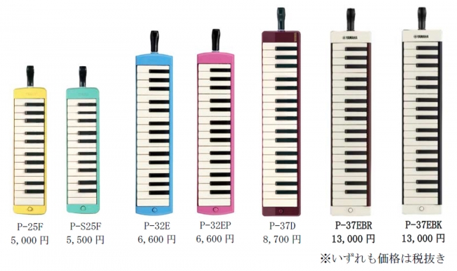シンプルであたたかみを感じさせるデザインの大人向けピアニカ登場 ヤマハ 大人のピアニカ『P-37EBK』『P-37EBR』 | ヤマハ 株式会社のプレスリリース