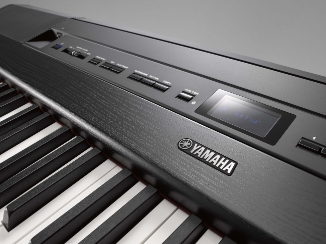 木製鍵盤を搭載、本格的なピアノ性能とスマートなデザインを備えたシリーズ最上位モデル ヤマハ 電子ピアノ『P-515』 気軽に運べて気軽に置ける