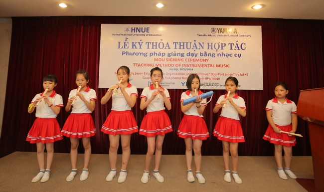 ヤマハ ミュージック ベトナム がハノイ国立教育大学と協力覚書を締結 ヤマハ株式会社のプレスリリース