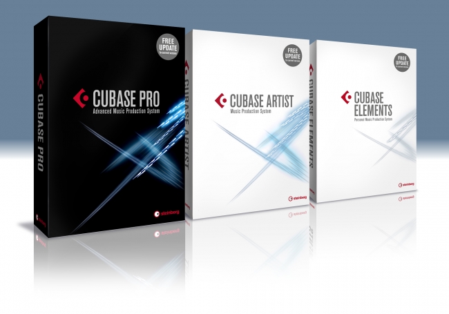 スタインバーグ ソフトウェア 『Cubase Pro 9』『Cubase Artist 9』『Cubase Elements 9』 ※画像はイメージで、実際の製品とは異なります。