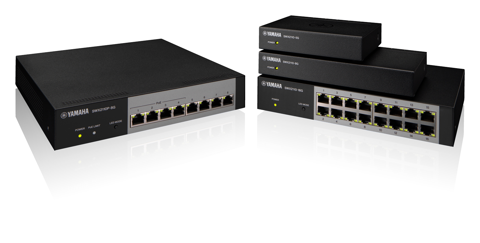 ヤマハ SWX2110-5G シンプルL2スイッチ 5ポート 96％以上節約 - 有線LAN