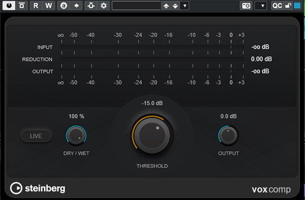 Vox Comp（Cubase Pro／Artistのみ）