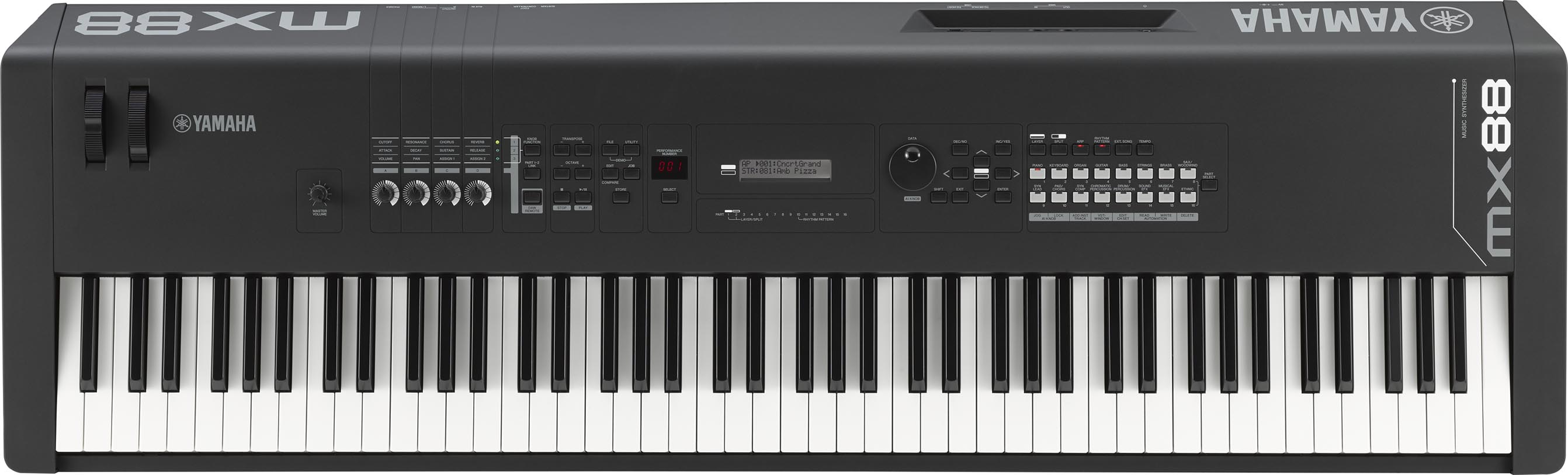 NEW限定品 MOXF8 88鍵キーボードシンセサイザー YAMAHAヤマハ MX88 88鍵 シンセサイザーピアノ キーボード - www