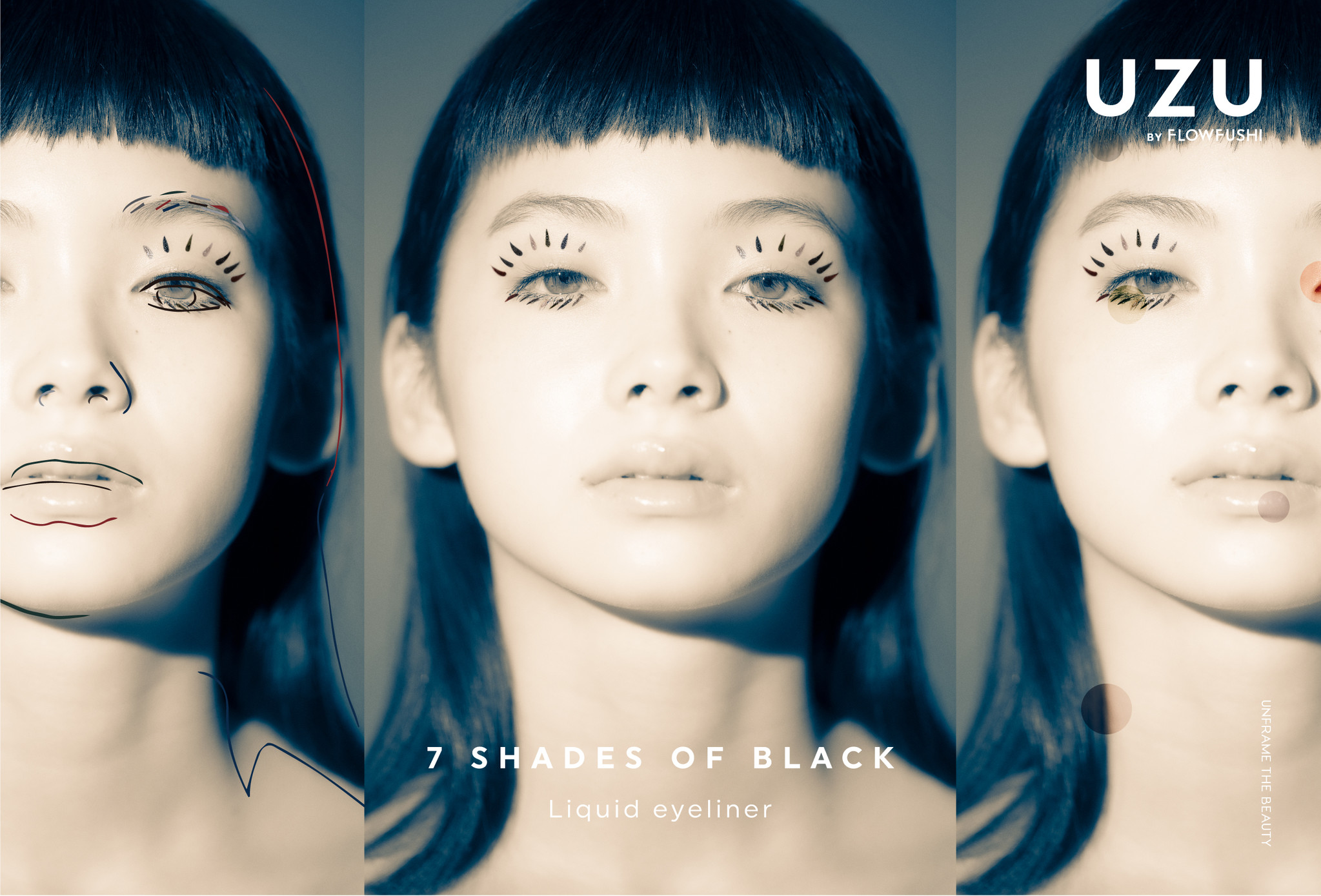 特別な7つの黒。究極のカラフル。」UZU アイオープニングライナー 7 SHADES OF BLACK 2021年1月10日 全国発売開始｜フローフシ のプレスリリース