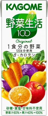 野菜生活１００　オリジナル（２００ｍｌ紙）