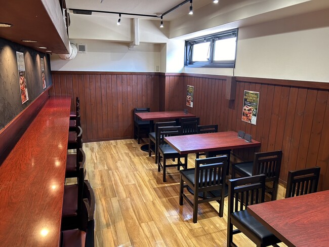 カウンター席もあり、おひとりさまも入りやすい店内 カウンター席もあり、おひとりさまも入りやすい店内