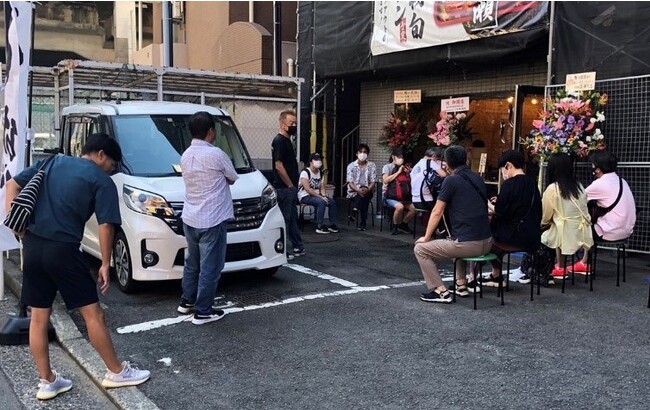 うなぎの成瀬_グランドオープン時の様子 うなぎの成瀬_グランドオープン時の様子