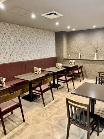 お一人様からご家族連れまで入りやすい店内 お一人様からご家族連れまで入りやすい店内