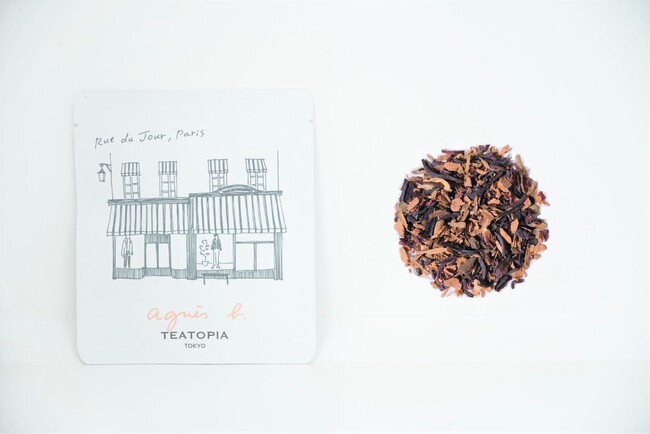 アニエスベーパリのルー ド ジュール店がモチーフになっています。