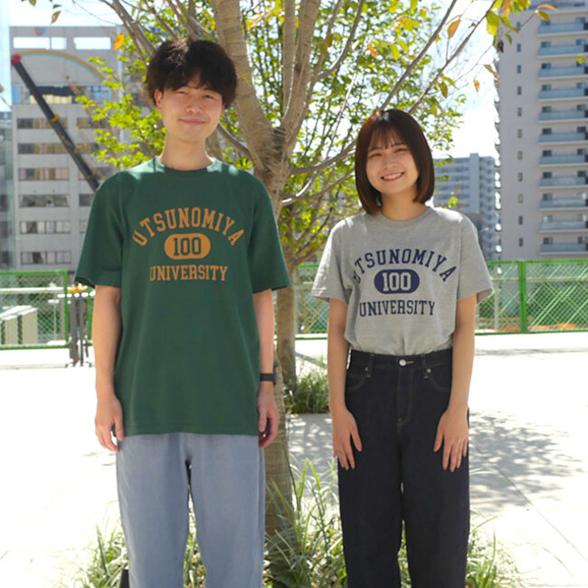 UTSUNOMIYA UNIVERSITYロゴ・フロントデザイン UTSUNOMIYA UNIVERSITYロゴ・フロントデザイン