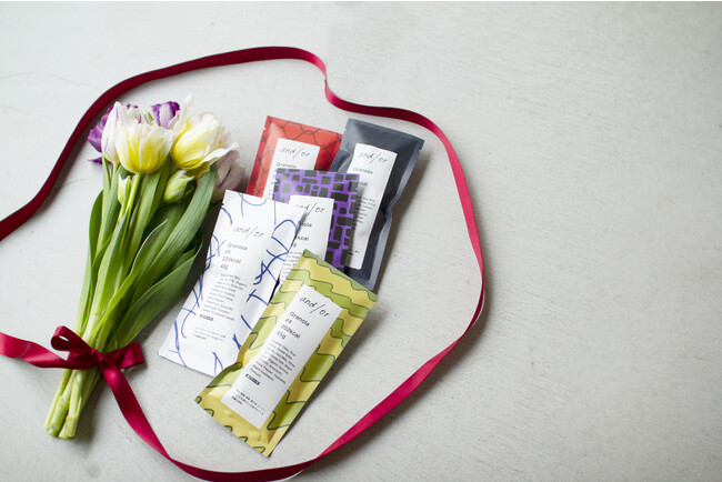 andorグラノーラ　パッケージから選ぶ　バレンタインセット