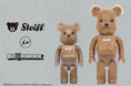 Steiff BE@RBRICK fragmentdesign400% / 1000%