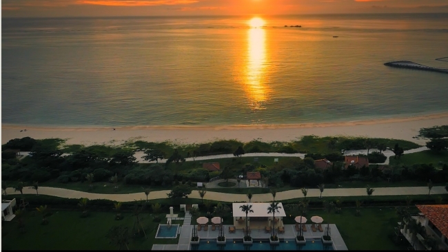 宇座海岸サンセット