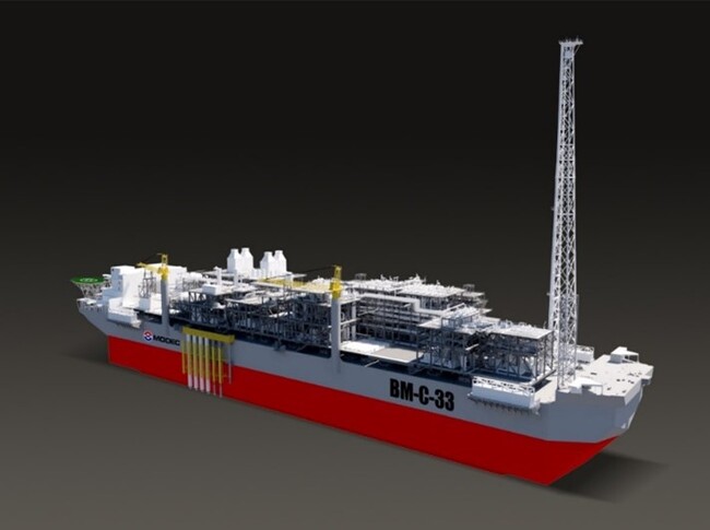 The FPSO for the BM-C-33 project