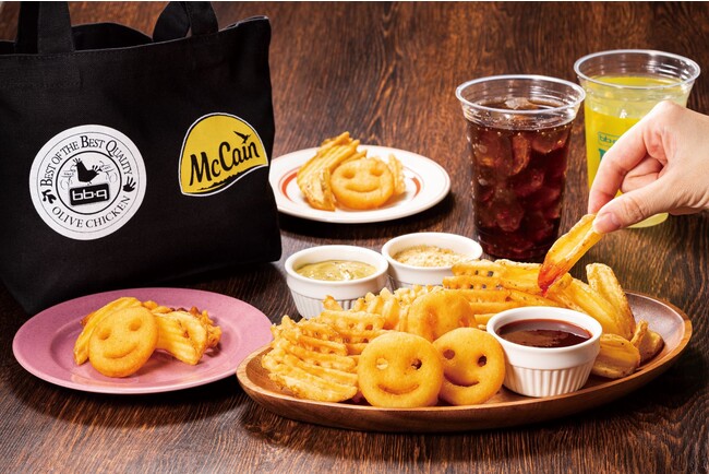 マッケインコラボトリプルフライドポテトボックス（ディップソース3種付き）※イメージ写真