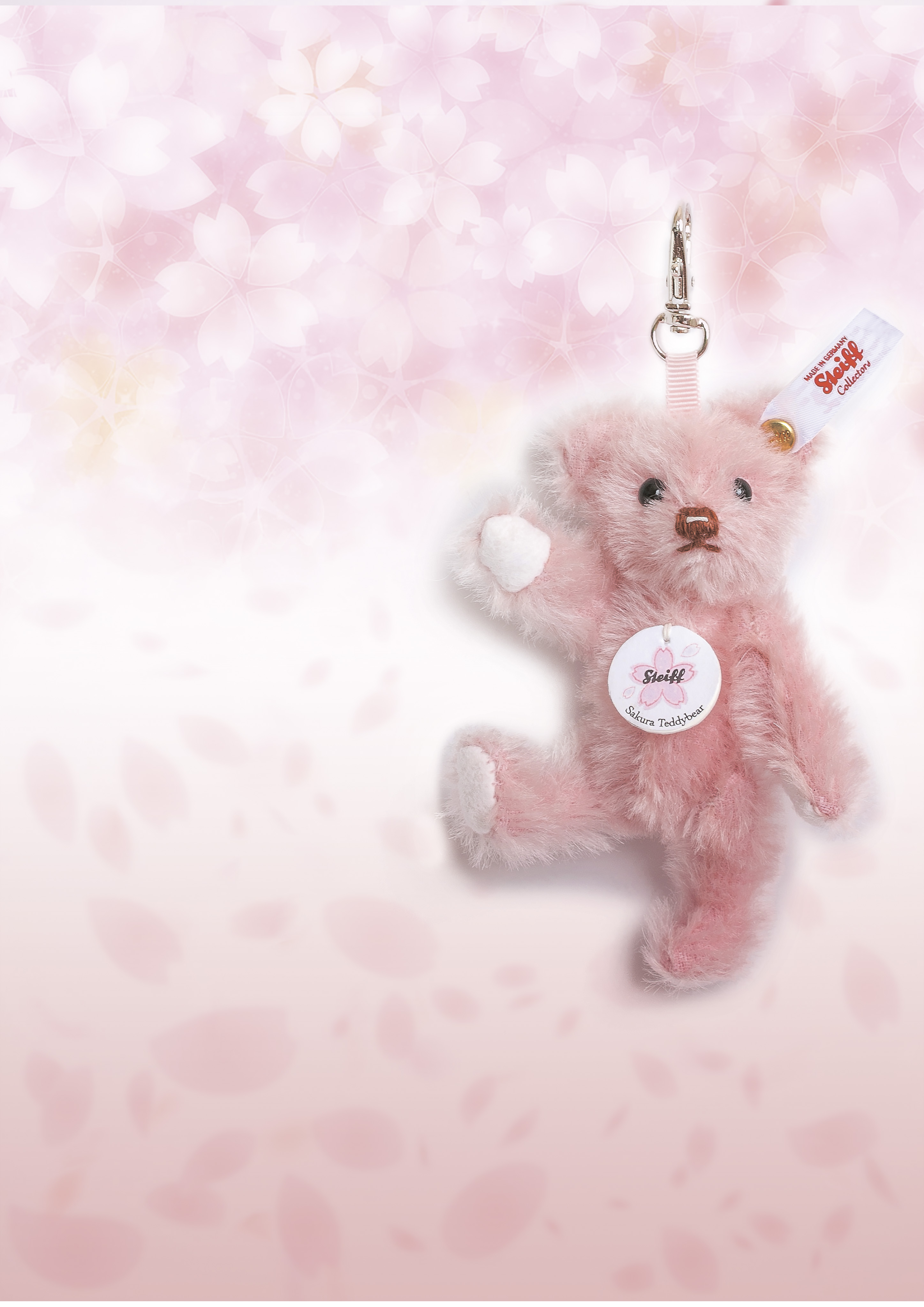 Mini Teddy Bear Keyring 