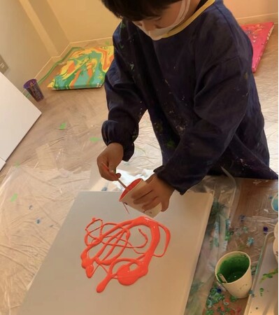 親子の感情アート