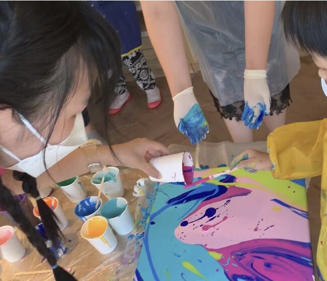 親子の感情アート