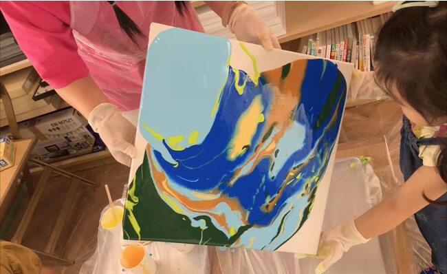 親子の感情アート
