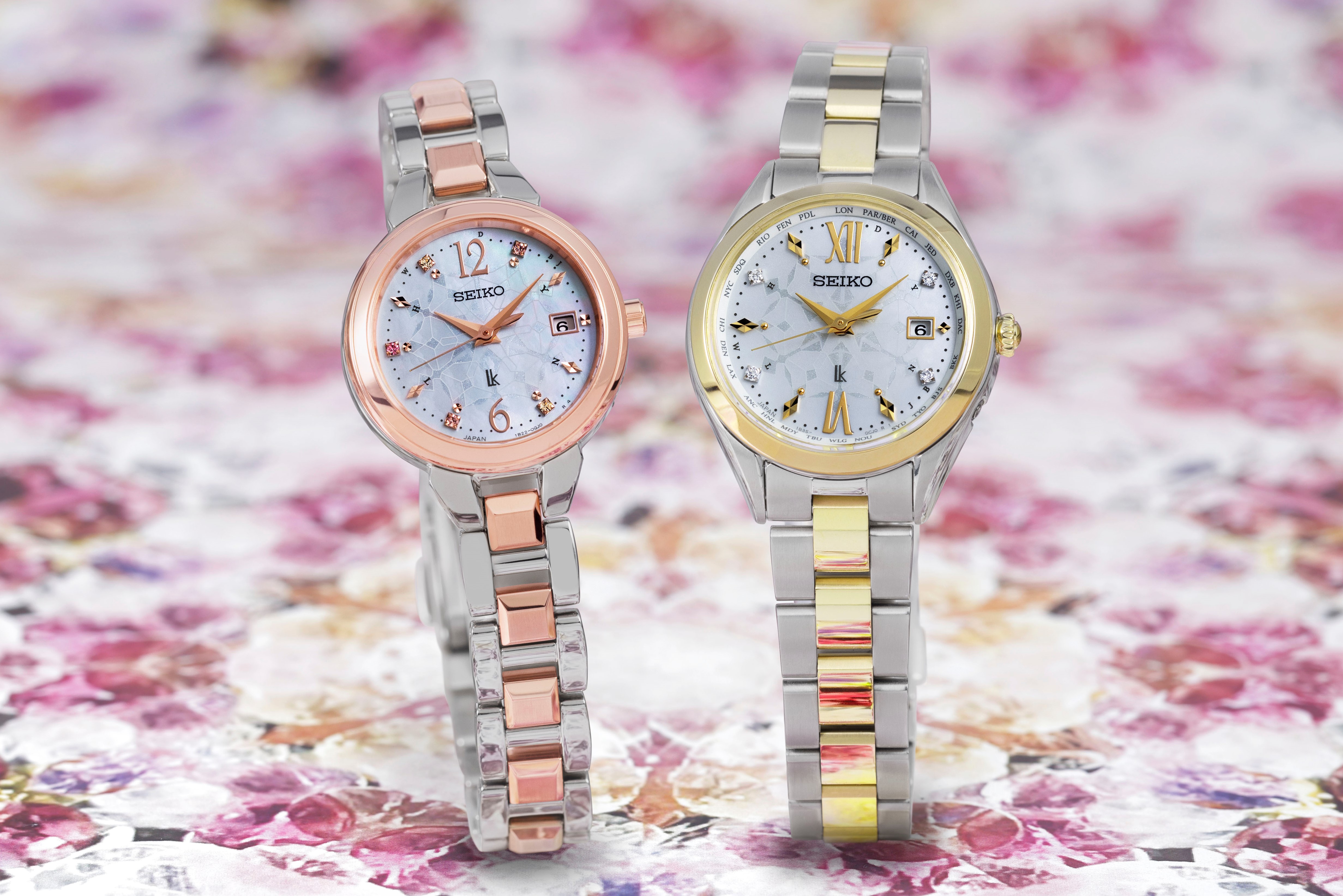 デウス エクスマキナ ⭐︎限定800本⭐︎SEIKO ルキア 桜 ダイヤ シェル