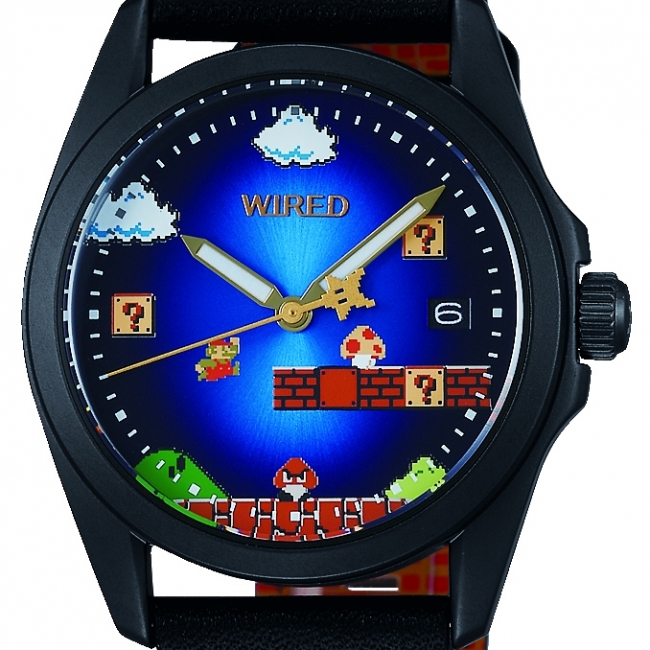 WIRED × スーパーマリオブラザーズ限定 AGAK702  AGAK703時計