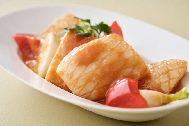 身厚な三陸産カットいかと2種のソースセット 身厚な三陸産カットいかと2種のソースセット