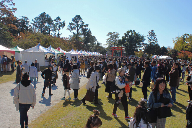 「京都パンフェスティバル in 上賀茂神社」過去開催時の会場の様子