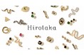 ジュエリーブランドHirotakaより、耳元をキュレーションする「Micro Icons」にスネークノットとブラックハギーピアスがラインアップ