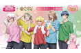 劇場版「美男高校地球防衛部ETERNAL LOVE!」 ×RAKU CAFE 池袋コラボキャンペーンが3月7日(金)より開催決定!