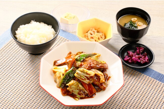 横須賀産たっぷりキャベツの回鍋肉定食 横須賀産たっぷりキャベツの回鍋肉定食