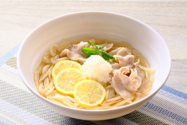 レモン香る豚バラみぞれうどん レモン香る豚バラみぞれうどん