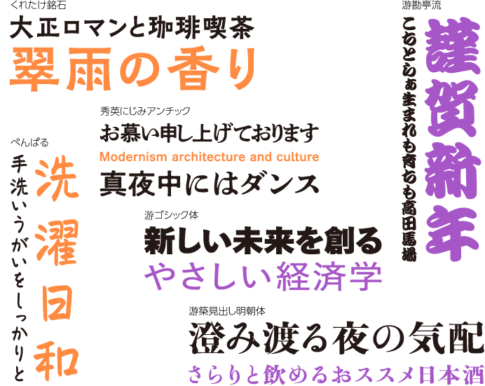 Morisawa Passport製品にて2020年新書体やap版書体 字游工房書体の提供を開始 モリサワのプレスリリース