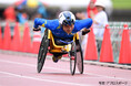 モリサワ所属の佐藤友祈選手が７月５日開催の「日本グランプリシリーズ 鳥取大会 布施スプリント2026」の100ｍの種目で第1レース1位、第2レース2位