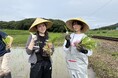 宝塚OG侑蘭粋、元私立恵比寿中学星名美怜、吟天・自然栽培山田錦の田植え体験