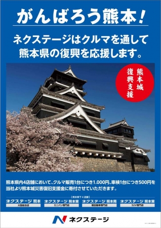 熊本城災害復旧支援金への寄付につい