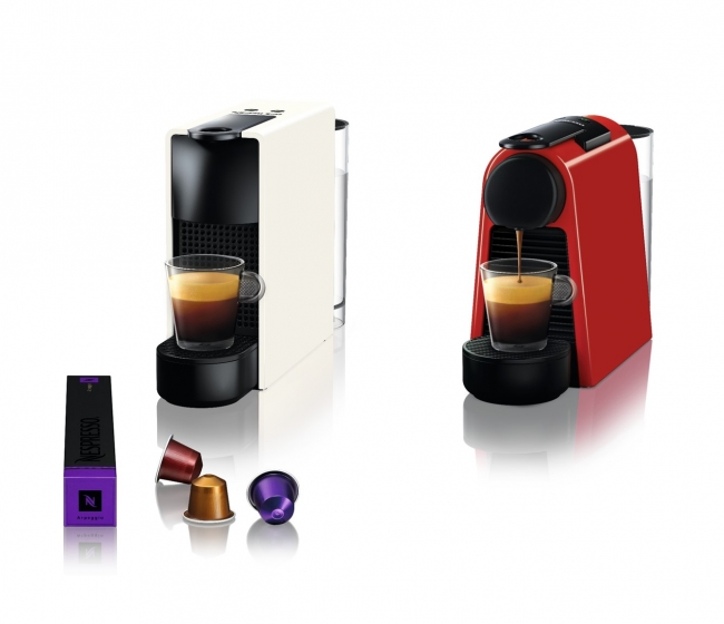 ネスプレッソ史上 最小・最軽量で便利なコーヒーメーカー「ESSENZA
