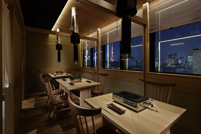 3階窓際の半個室