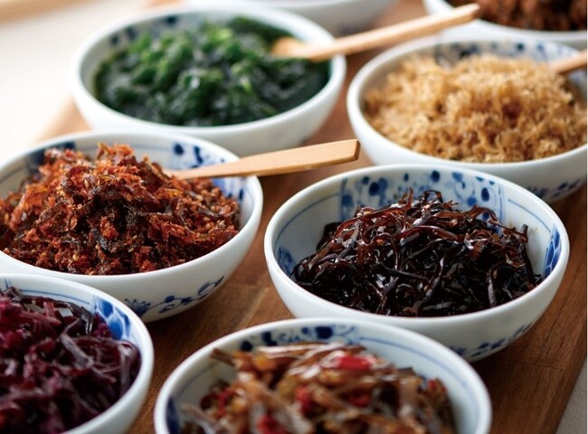 『伝統の技と素材にこだわった亜味撰の佃煮』 『伝統の技と素材にこだわった亜味撰の佃煮』