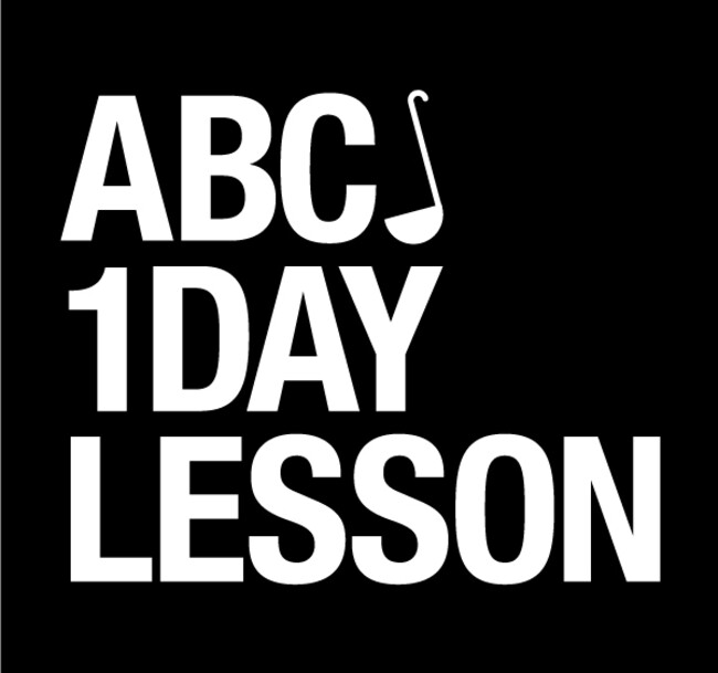 ABC 1DAY LESSONロゴ ABC 1DAY LESSONロゴ