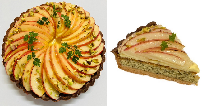 メープルりんご紅茶のタルト