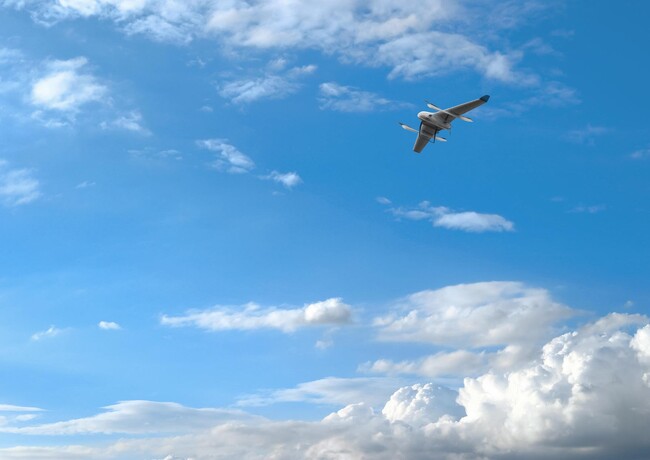 エアロボウイング飛行イメージ