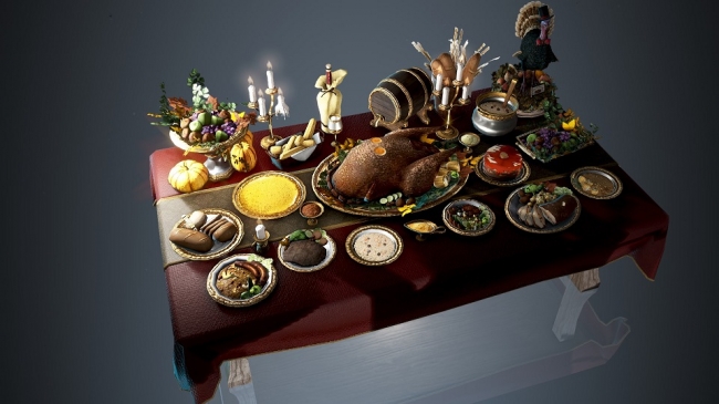 感謝祭晩餐セット：200パール
