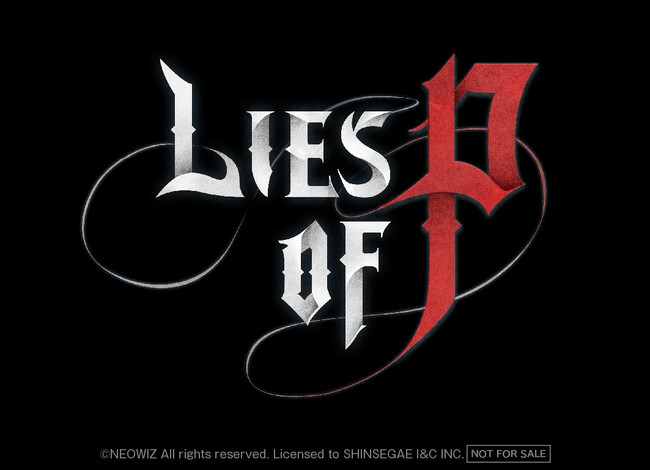 ▲『Lies of P』ロゴステッカー