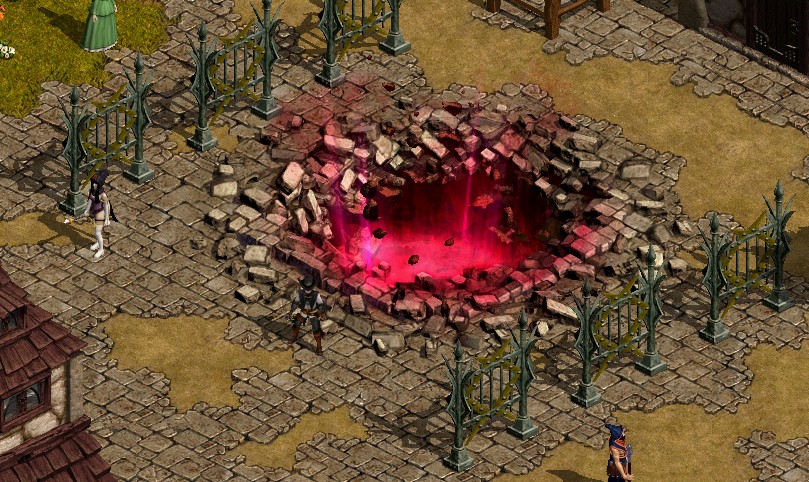 オンラインrpg Red Stone レッドストーン えっ 古都ブルンネンシュティグに禍々しい大穴が出現 指輪アイテムが強化できる新ダンジョン追加アップデート 株式会社ゲームオンのプレスリリース