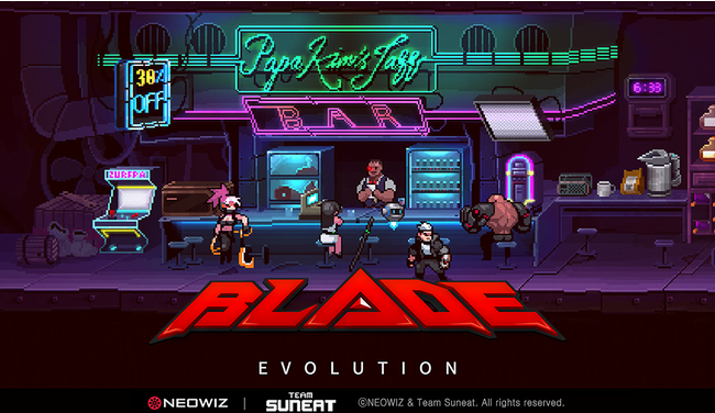 Neowiz プレスリリース Neowiz 新作pc向け2dローグライトゲーム Blade Evolution ブレードエボリューション クローズドベータテスト Cbt 実施 株式会社ゲームオンのプレスリリース