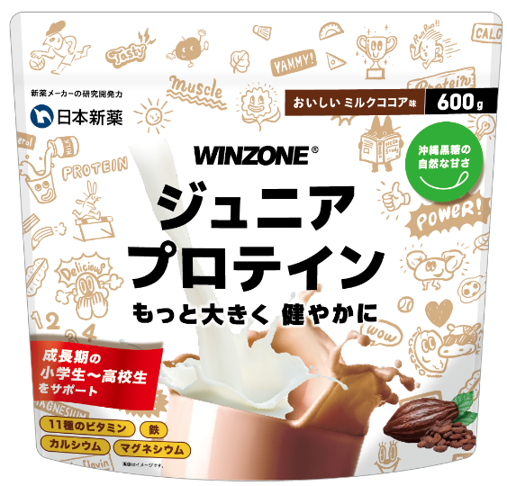 ジュニアプロテイン いちご味 600g×3袋-